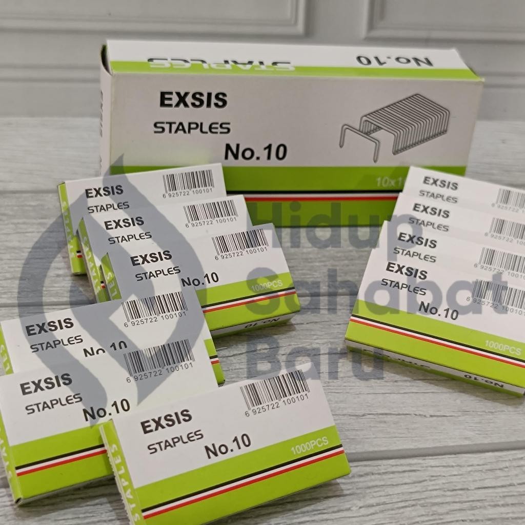 

ECER ( 1 BOX Kecil ) Isi Staples Kecil No. 10 Goztar Murah