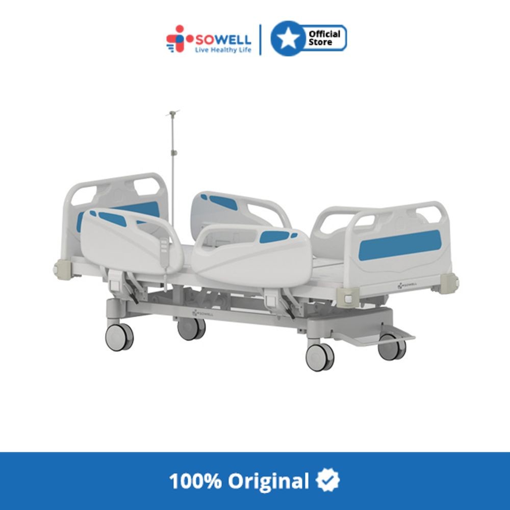 Sowell Ranjang Rumah Sakit Elektrik 3 Fungsi Sbe300 Hospital Bed Ranjang Kasur Rs Perabot Tidur Temp
