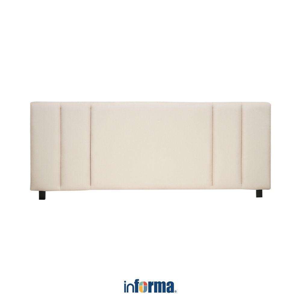 Informa 180X200 cm Lynn Headboard Tempat Tidur - Krem Sandaran Kasur Aksesoris Tempat Tidur Papan Ke