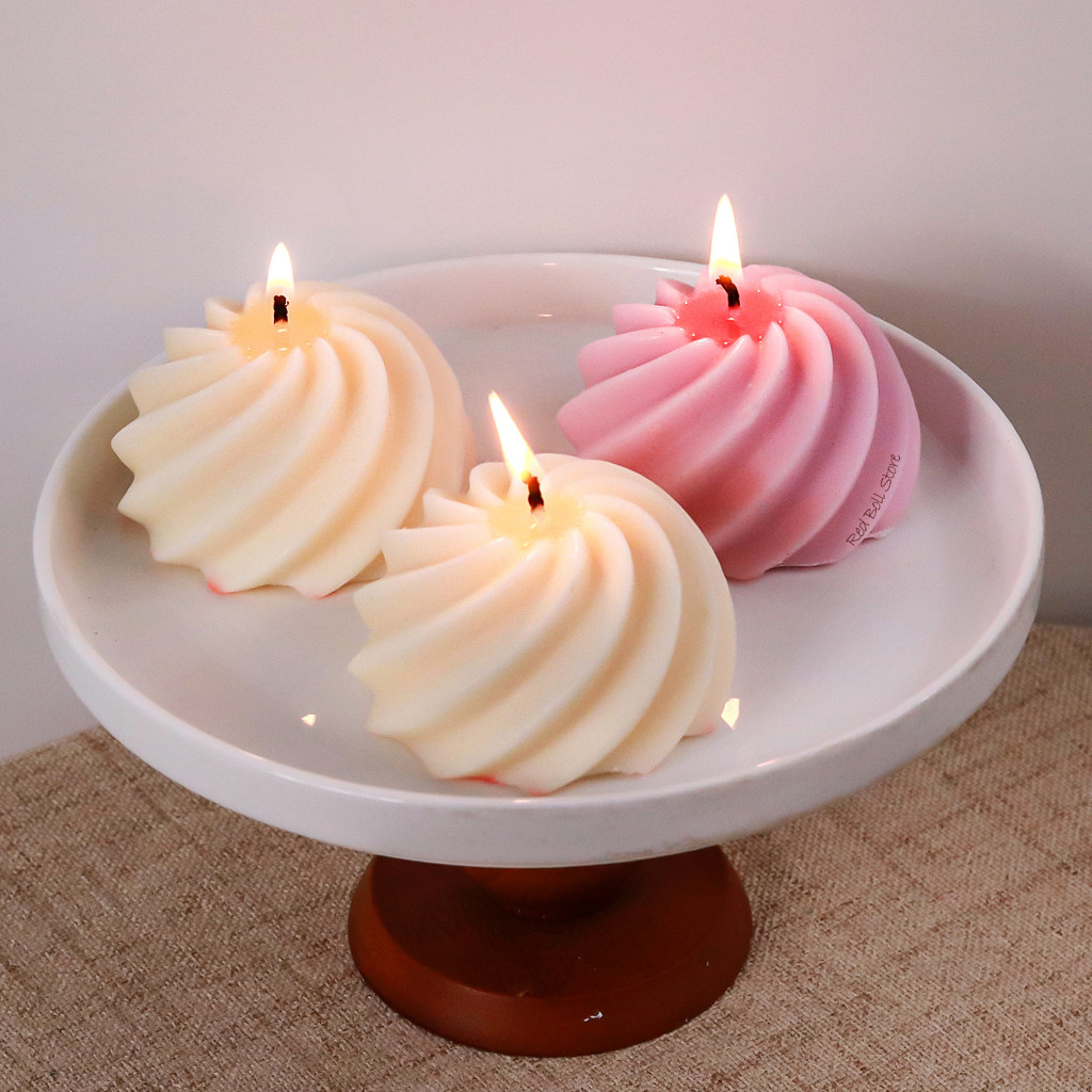 

Creative Chocolate Baking Silicone Mold DIY Wax Cookies Candle Making Supplies Puff Cake Cream Biscuit Decorating Tools Mould