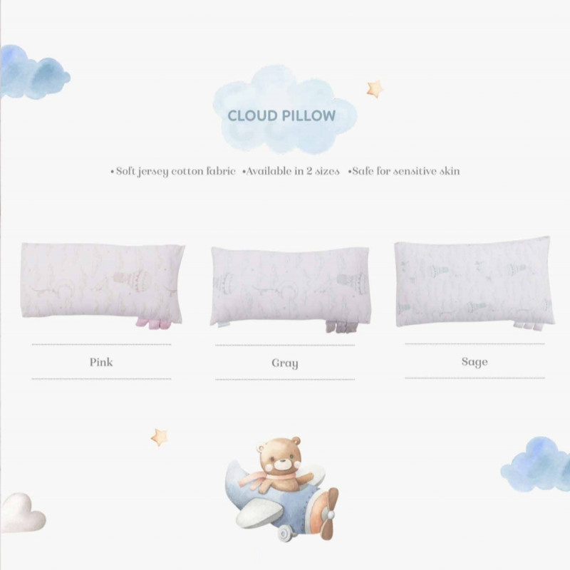 Cottonseeds Cloud Pillow Baby Pillow & Toddler Pillow