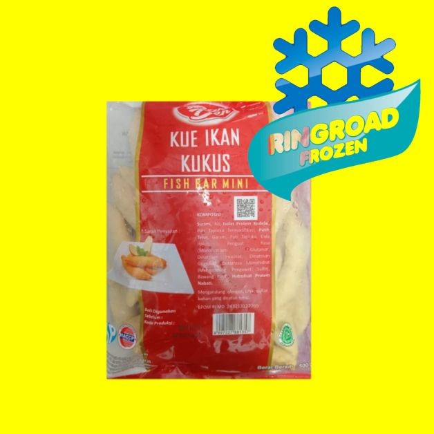 

PAKDEN FISH BAR MINI 500 GR - KUE IKAN KUKUS