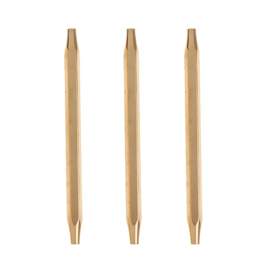 3 Pcs Brass Fishing Fly Tying Tool Fly Tying Half Hitch Tool 75mm
