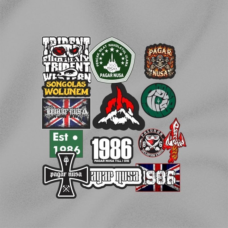 

Stiker Pagar Nusa Trident Isi 14 Pcs - Stiker Anti Air Cocok Digunakan Untuk Hiasan By Foxcloth