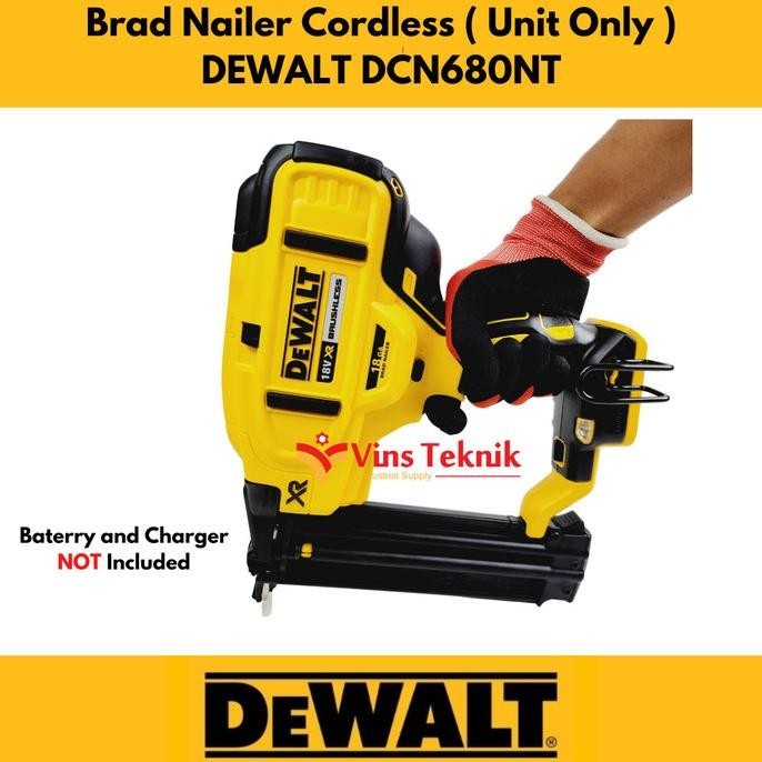 

TERBARU CORDLESS BRAD NAILER DEWALT DCN680 NT MESIN PAKU TEMBAK DEWALT