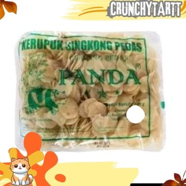 

NEW opak / kerupuk singkong pedas mentah panda ALINGLIM