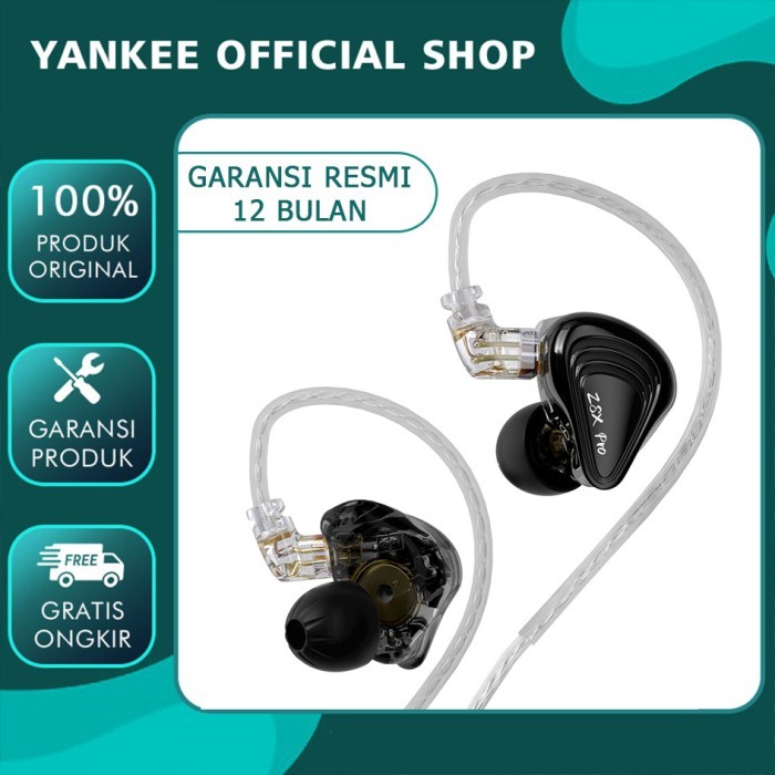 KZ ZSX PRO 12 Driver Hybrid In Ear Monitor Earphone