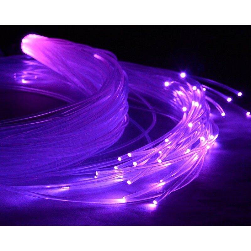 350m/Roll 2mm diameter PMMA plastic fiber optic end glow cable for decorative lighting
