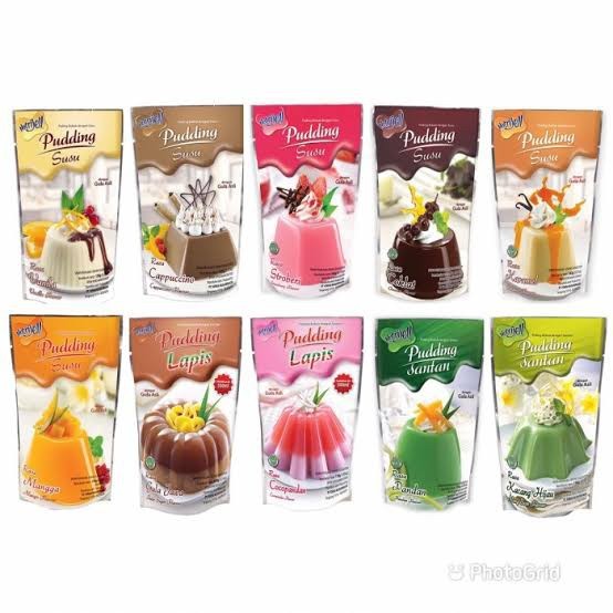 

Nutrijell Pudding Susu / All Variant / Nutrijell Pudding 150Gr