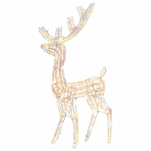 

CHARMMA Acrylic Reindeer Christmas Decoration 140 LEDs