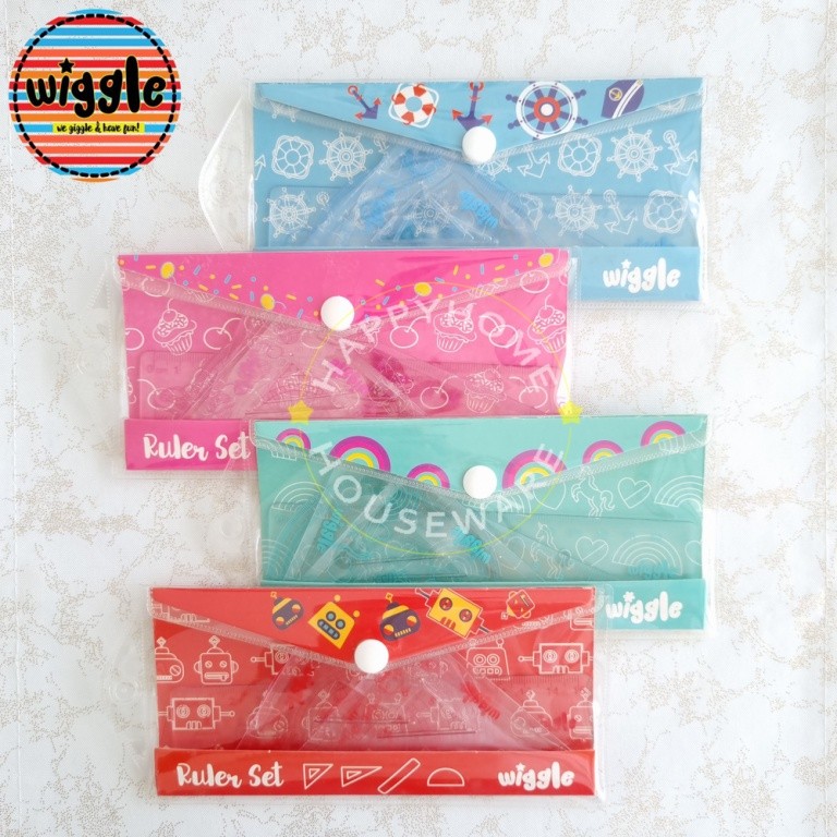 

WIGGLE RULLER / PENGGARIS SET 4 PCS KOMPLIT 3 VARIAN MOTIF