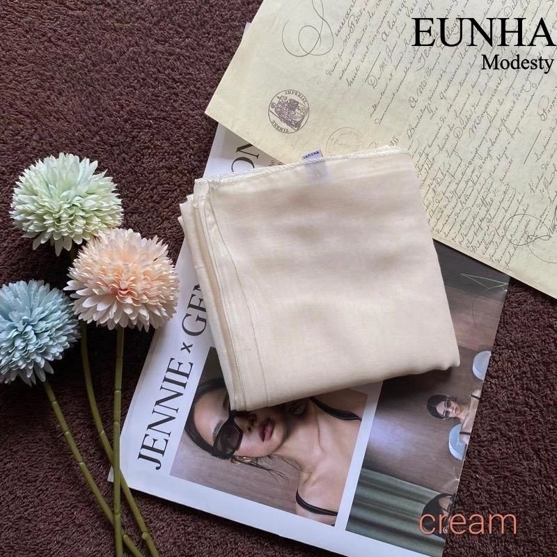 COD HIJAB SEGIEMPAT PARIS JADUL VARISHA WARNA LENGKAP WARNA CREAM