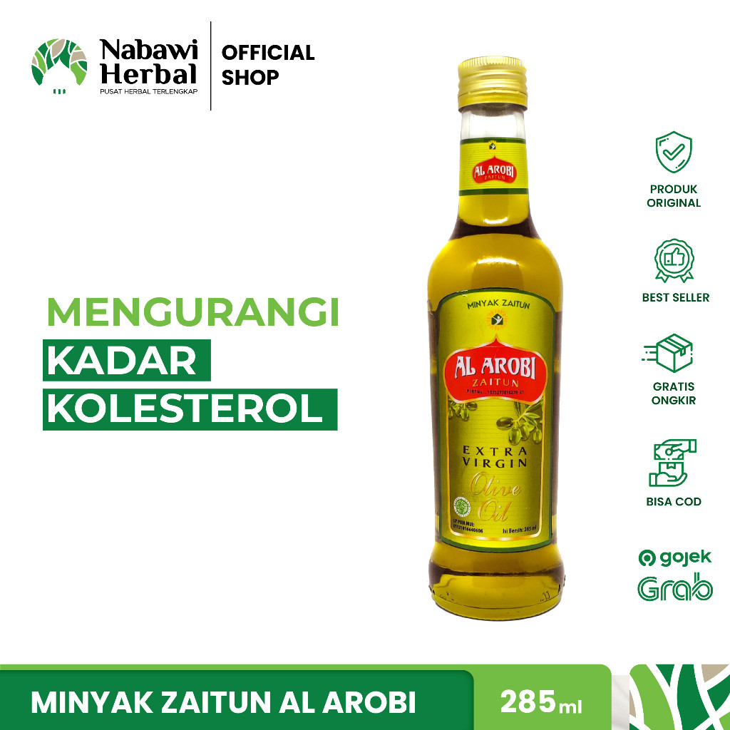 

AL AROBI - Minyak Zaitun Extra Virgin Perasan Pertama 285ml | MajaHerbal