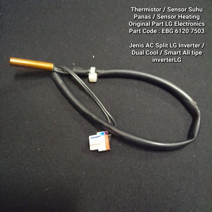 HS99 Thermistor Ac Lg/ Sensor Suhu Panas / Sensor Heating Original Part LG