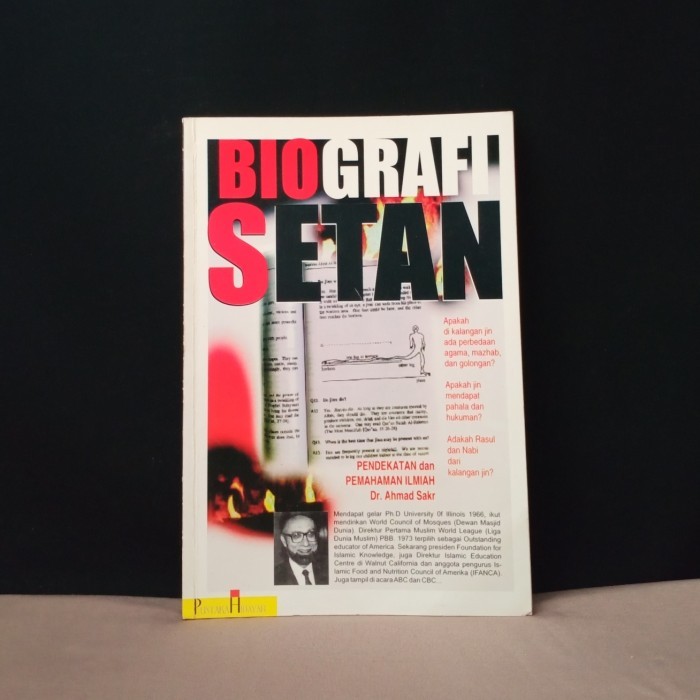 BIOGRAFI SETAN PENDEKATAN DAN PEMAHAMAN ILMIAH - DR. AHMAD SAKR - T6