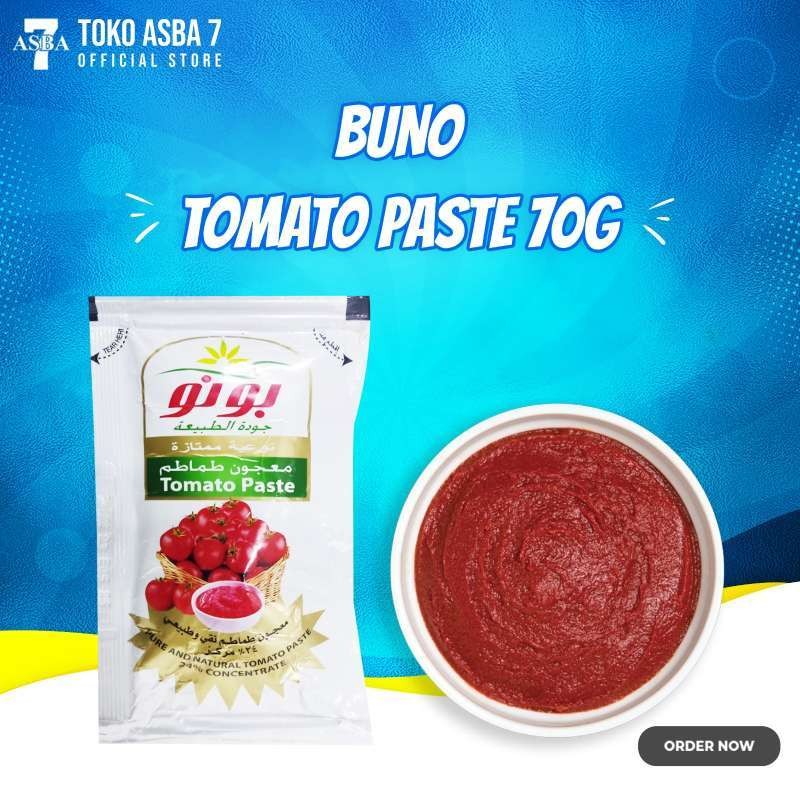 

BUNO TOMATO PASTE SACHET 70 GR
