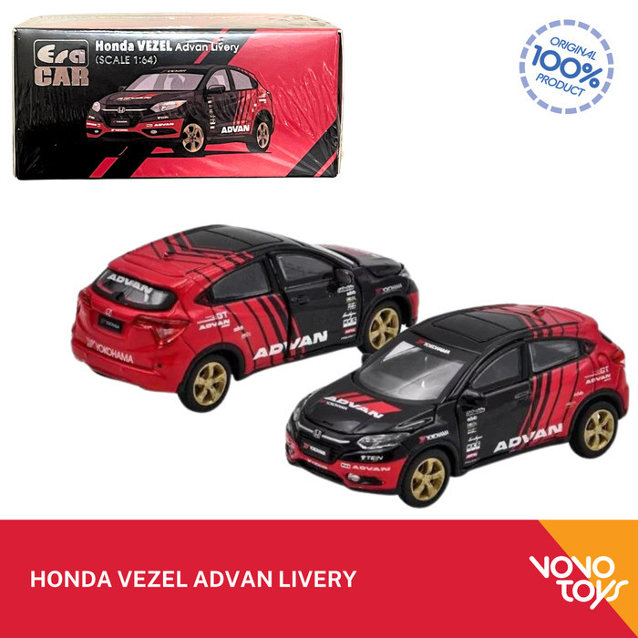 Era Car Diecast 1/64 Honda Vezel/HRV Advan Livery