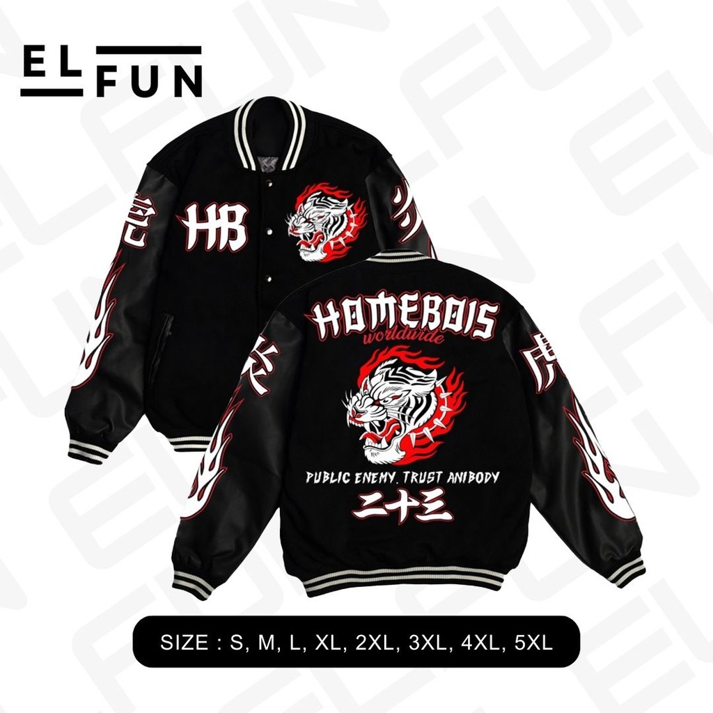 JACKET HOMEBOIS RED TERBARU MALAYSIA RRQ ONIC HB ECHO BLACKLIST APBREN BIG SIZE S M L XL 2XL 3XL 4XL