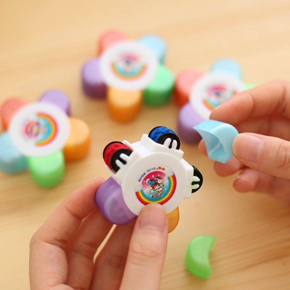 

Colorful Scrapbooking Journaling Children Gift Funny Toy Drawing Diary Tool Decorative Stamp DIY Craft Stamp Seal Roller Stamps