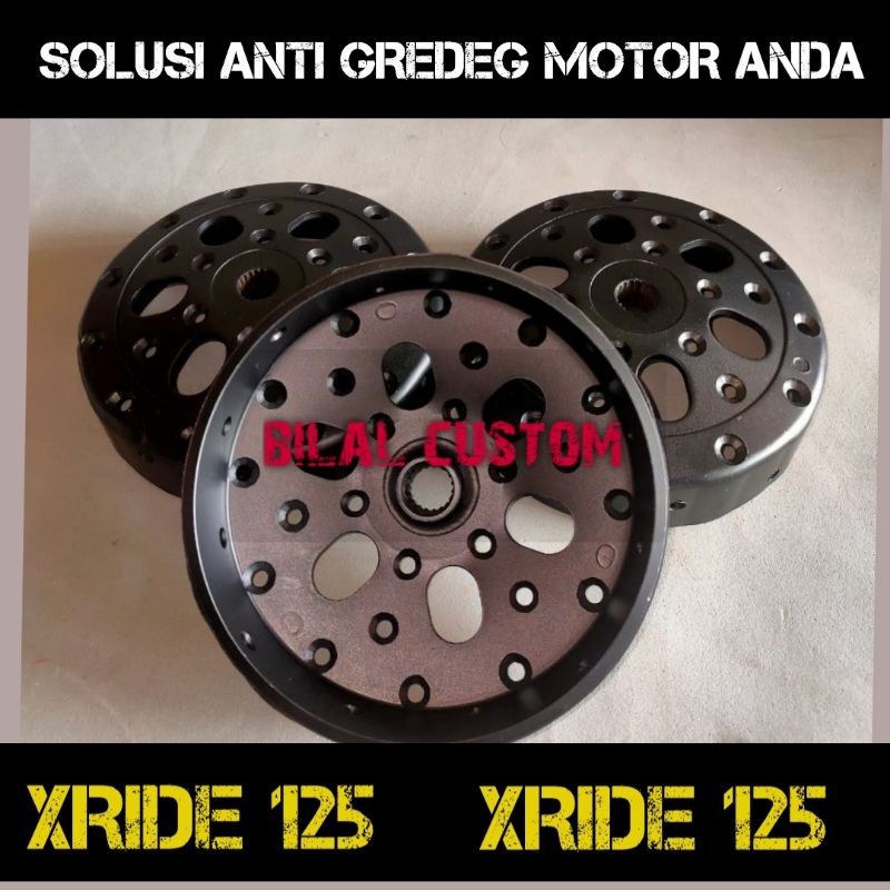 Mangkok CVT Kampas Ganda XRIDE 125 Original Custom