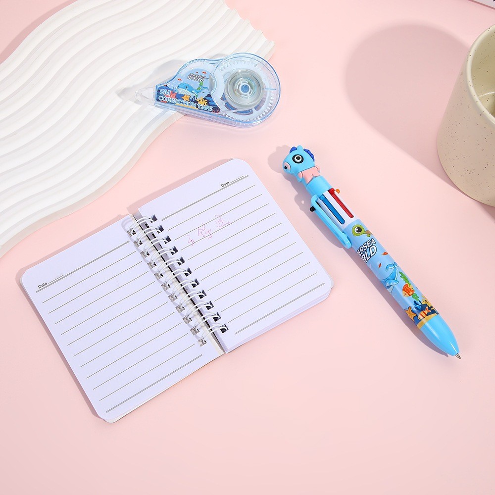 

Ay00! HO Alat Tulis Set 3IN1 Stationery Set Lucu Karakter Kartun + Correction Tape Perlengkapan