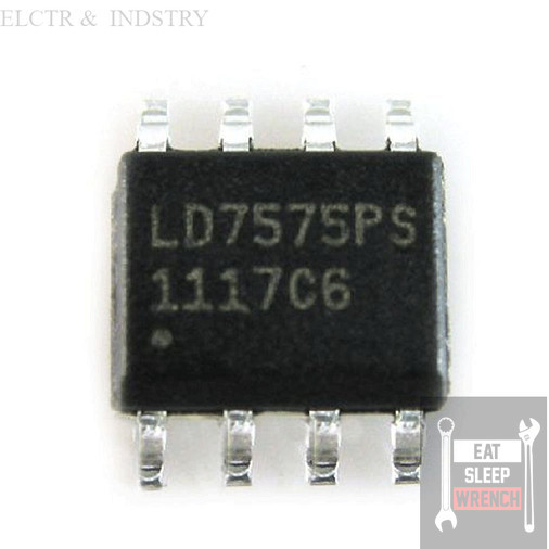 sparepart elektronik LD7575 LD7575PS LD7575P SOP8 SMD IC dan Transistor mosfet