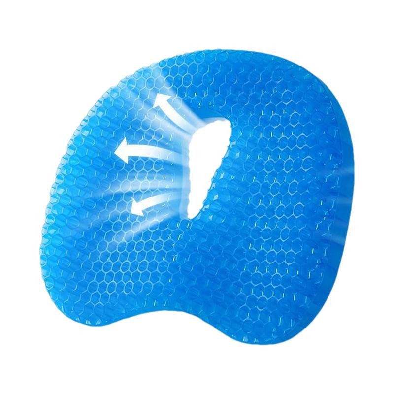 

Gel Seat Cushion for Long Sitting Comfortable Soft Gel Seat Cushion Multifunctional Machine Washable Ergonomic Fit Chair Cushion