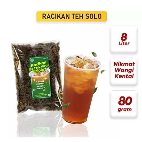 

Racikan Teh Asli Solo, Wangi Sepet Legi Kentel 80 gram