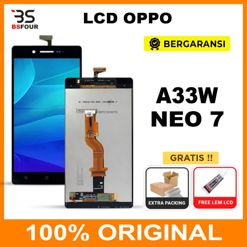LCD OPPO A33W / NEO 7 / A1603 FULLSET TOUCHSCREEN