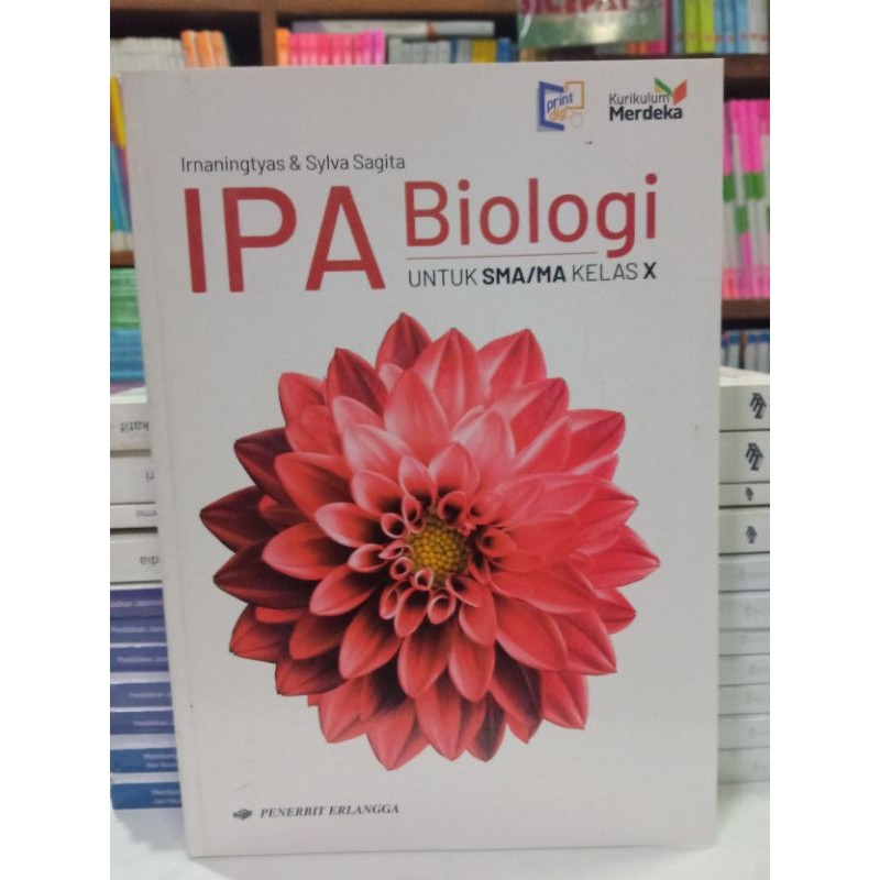 BUKU IPA BIOLOGI UNTUK SMA KELAS 10 ERLANGGA ORIGINAL