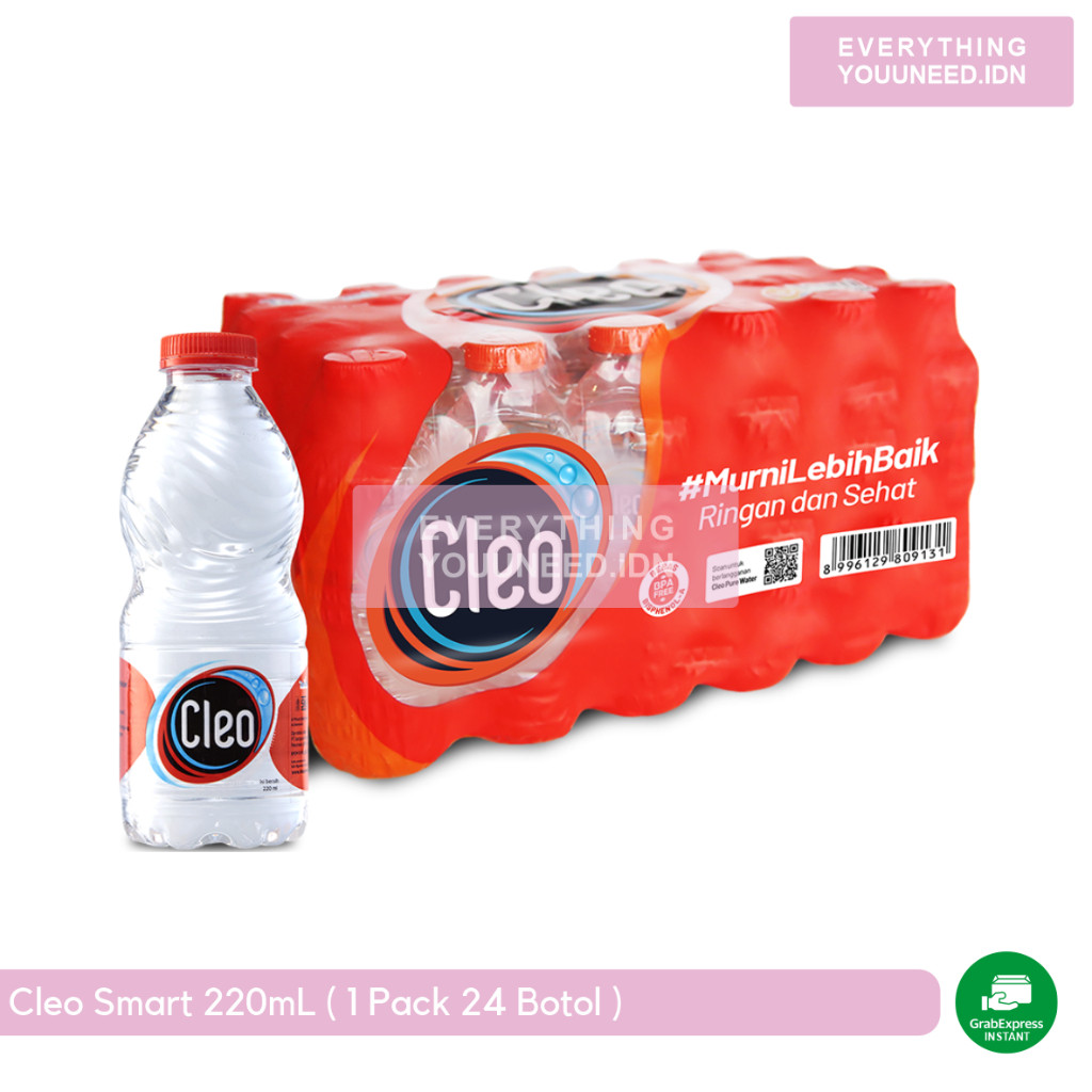 

Cleo Air Murni Smart 220mL 1 Pack ( 24 Pcs )