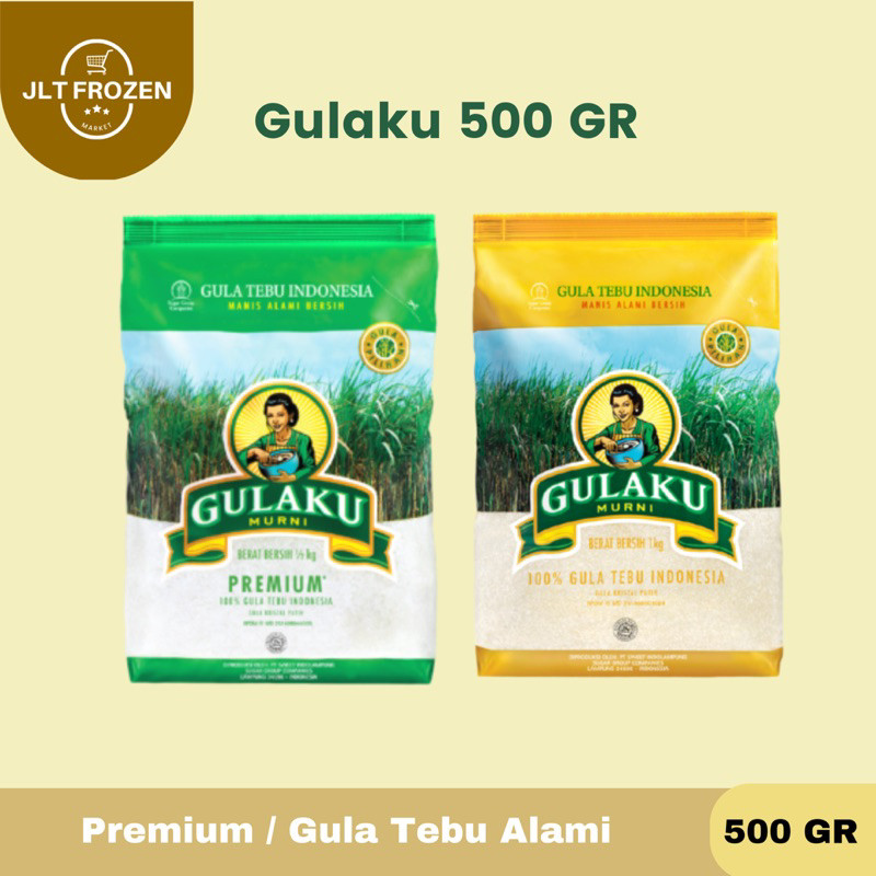 

Gulaku Gula Putih Premium / Gula Kuning Tebu Asli - 500g