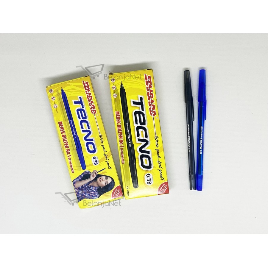 

Pen | Pulpen Standard Tecno 0.38 mm [1 lusin]