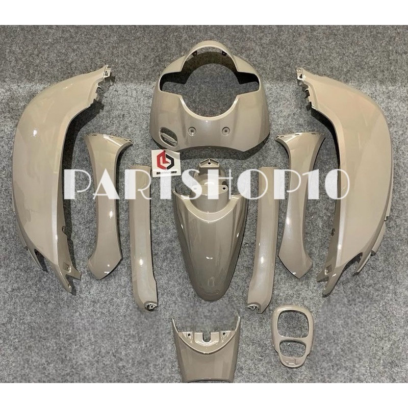 Body scoopy 2018 cover full set body halus scoopy fi esp tahun 2017 2018 2019 warna chaki preal