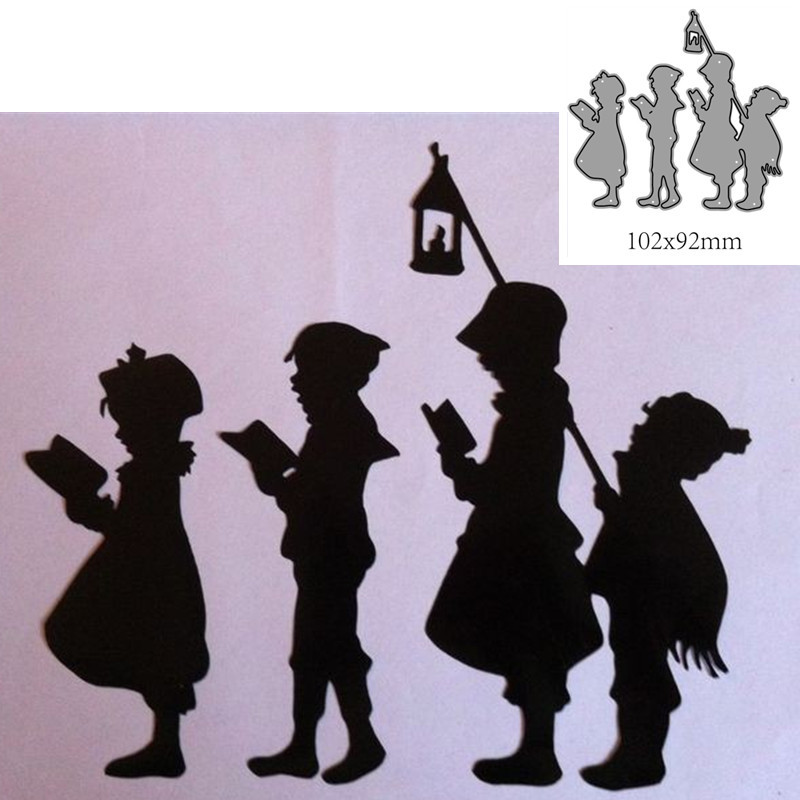 

Metal Cutting Dies Cut Mold children pray Decoration Scrapbook Paper Craft Knife Mould Blade Punch Stencils