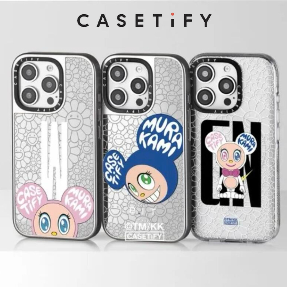 【New Product】CASETIFY X Takashi Murakami Blue Cover Casing Compatible for For IPhone 16promax 16pro 