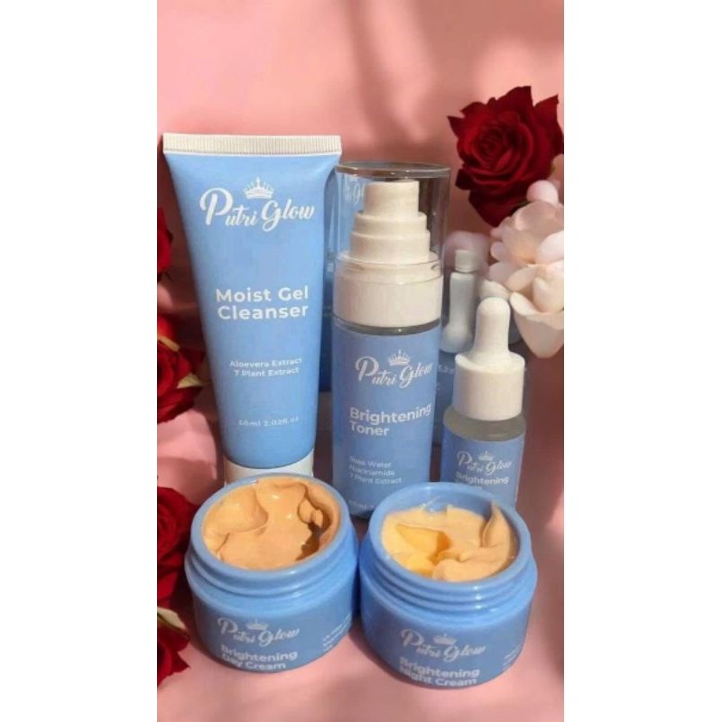 PUTRI GLOW SKINCARE ORIGINAL | PUTRI GLOW PREMIUM BPOM | PUTRI GLOW MENCERAHKAN MEMUTIHKAN