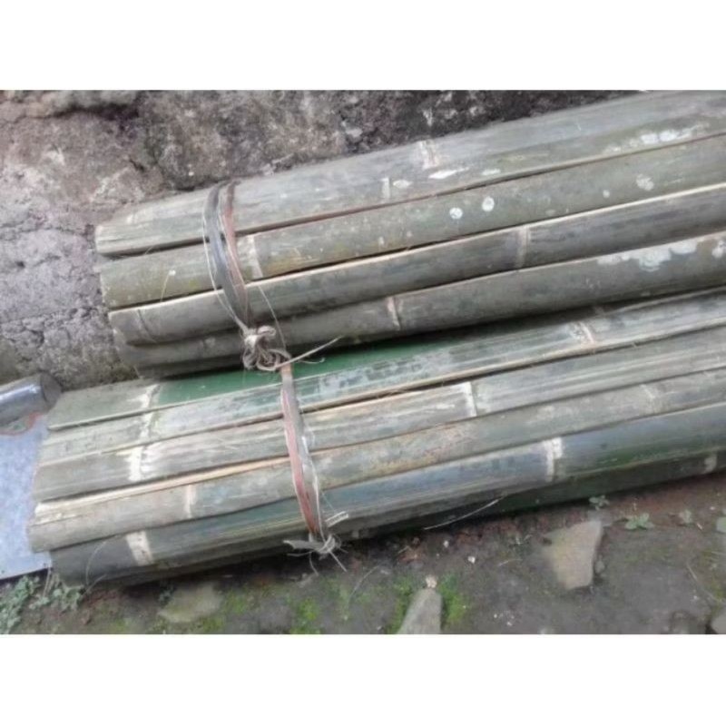 

batang bilah ajir bambu untuk pagar atau untuk tanaman 200cm bisa cod ADN