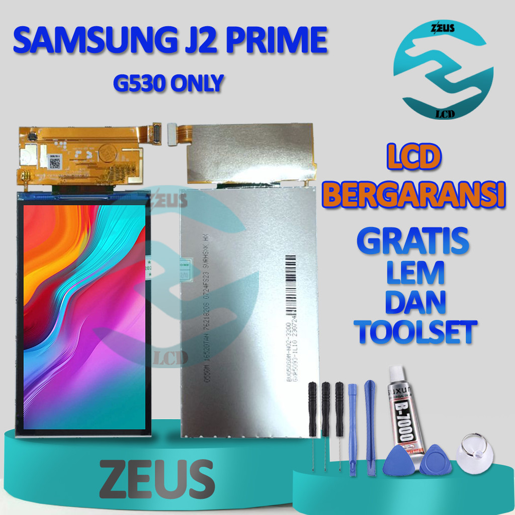 Lcd Samsung J2 Prime / G530 Onli Original Gratis Obeng Set + Lem