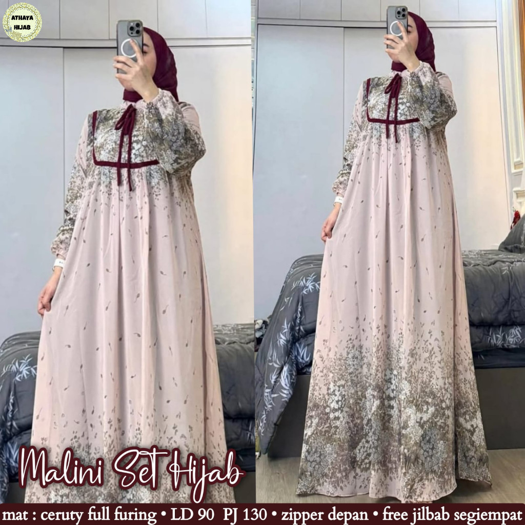 MALINI SET HIJAB by AtHAYA