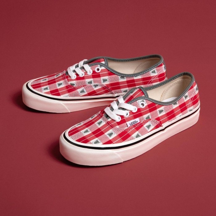 VANS AUTHENTIC 44 DX ANAHEIM FACRORY PLAID RED WHITE ORIGINAL