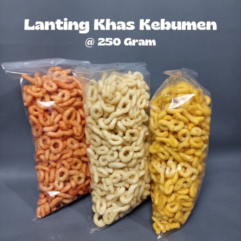 

Promo Hemat [ DAPAT 3 ] LANTING KHAS KEBUMEN VARIAN RASA | LANTING BUMBU KHAS KEBUMEN @250 GRAM