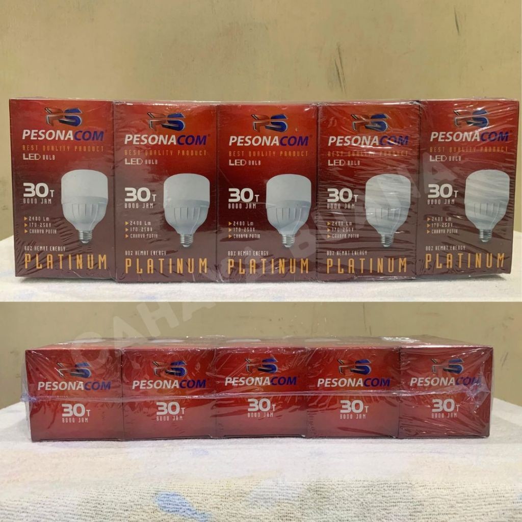 [ 5 pcs ] Lampu LED Starlux 30 WATT / Omi / Pesona Platinum / lampu bohlam capsule Starlux / Omi / P