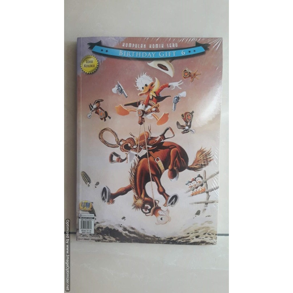 BUKU KOMIK Edisi Koleksi DONAL BEBEK  BIRTHDAY GIFT 6
