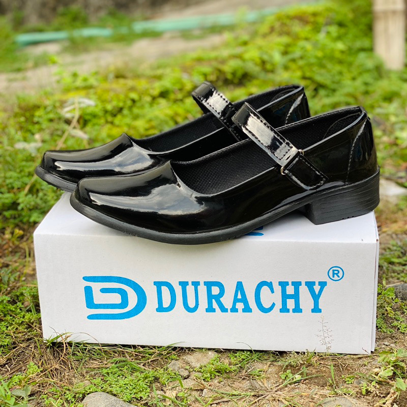 PREMIUM / sepatu pantofel wanita hitam glosshy / hitam kilap sepatu pantofel wanita hak 3cm sepatu k