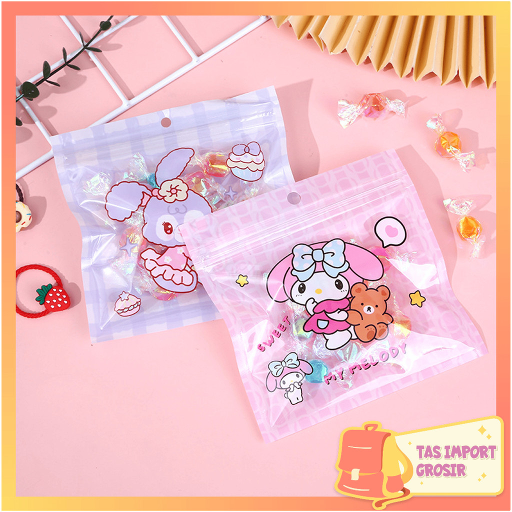 

Tas Import - 6594 Plastik Klip Mini Lucu / Kemasan Zip Lock Serbaguna / Kemasan Zip Lock Motif Karakter / Kemasan Permen Kue Serbaguna
