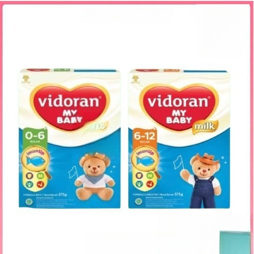 Susu Formula Vidoran My Baby 575gr Untuk Pertumbuhan Bayi 0 Sampai 12 Bulan Sufor
