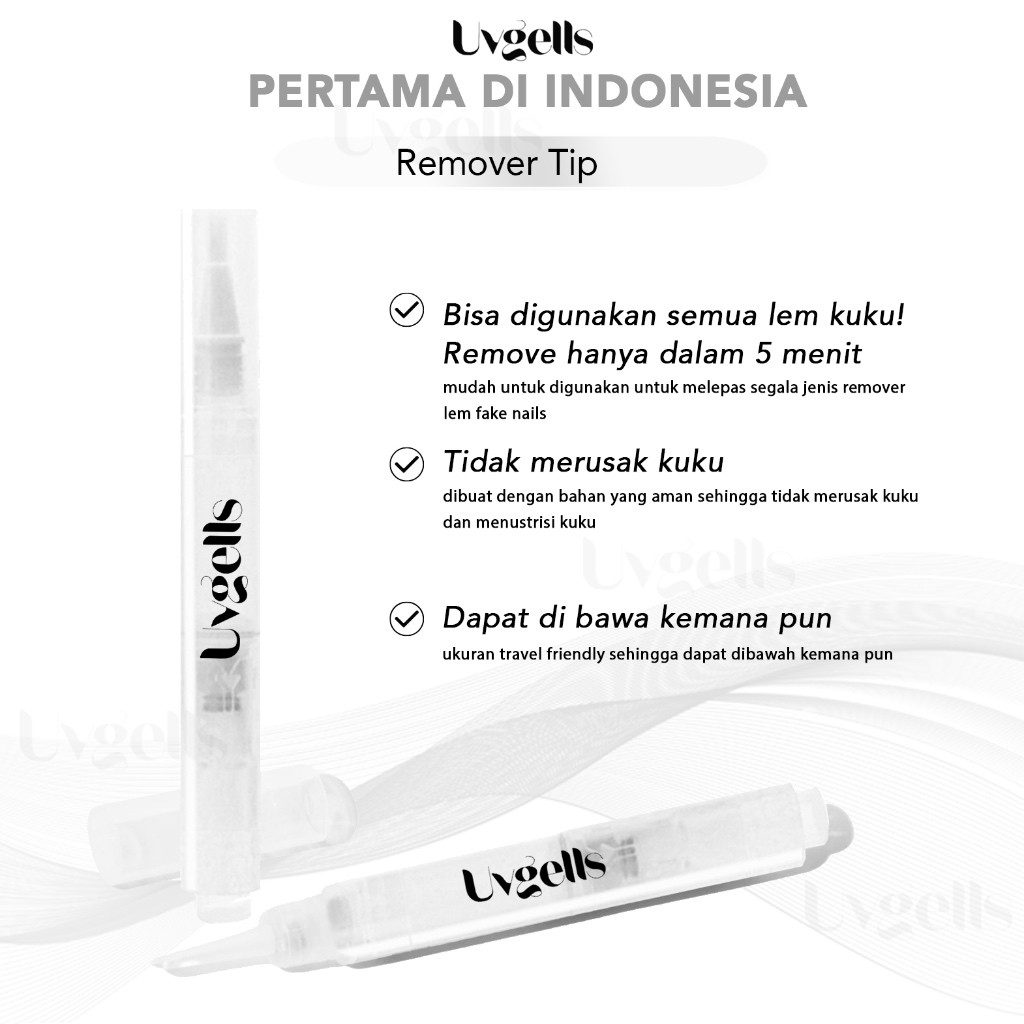 (BPOM) Remover Tip - All in one to remove fake nails - bisa digunakan untuk lem apa saja