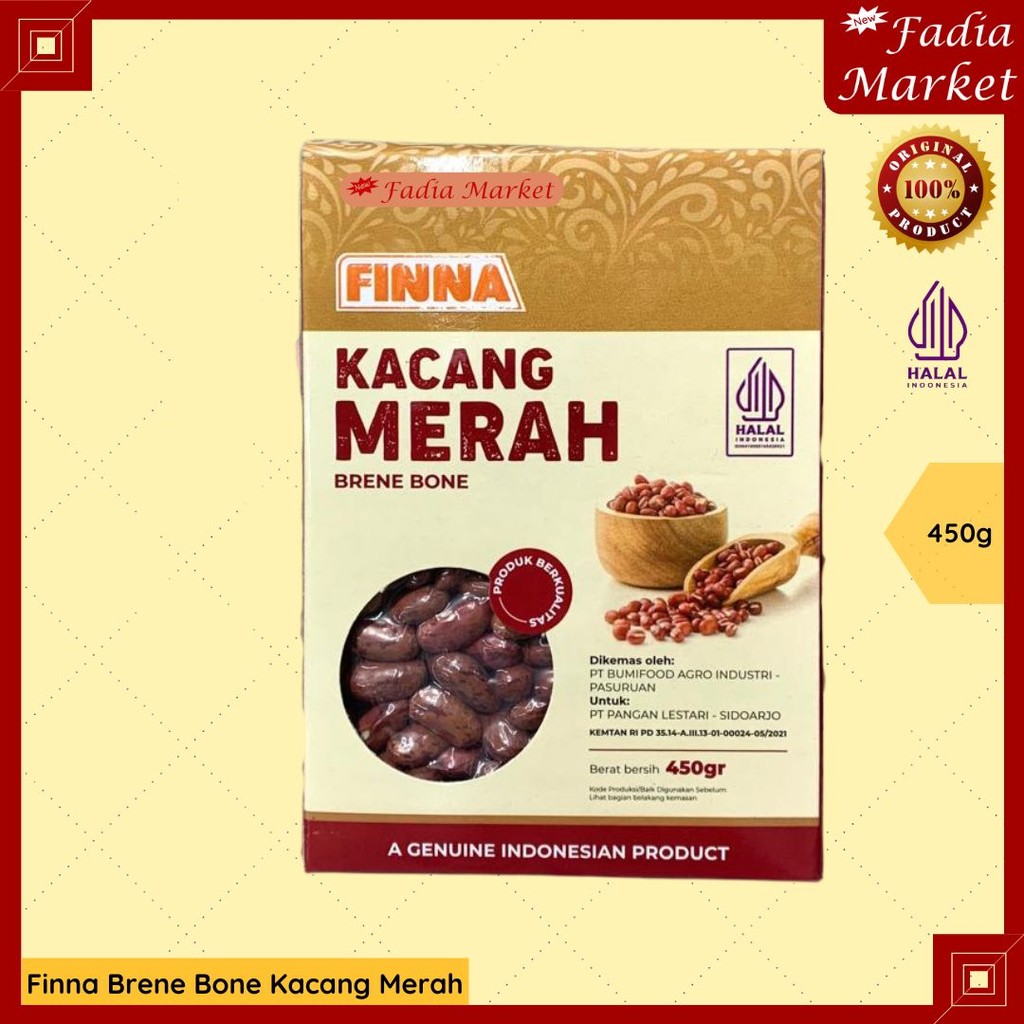 

Finna Kacang Merah Kupas Brene Bone 450g