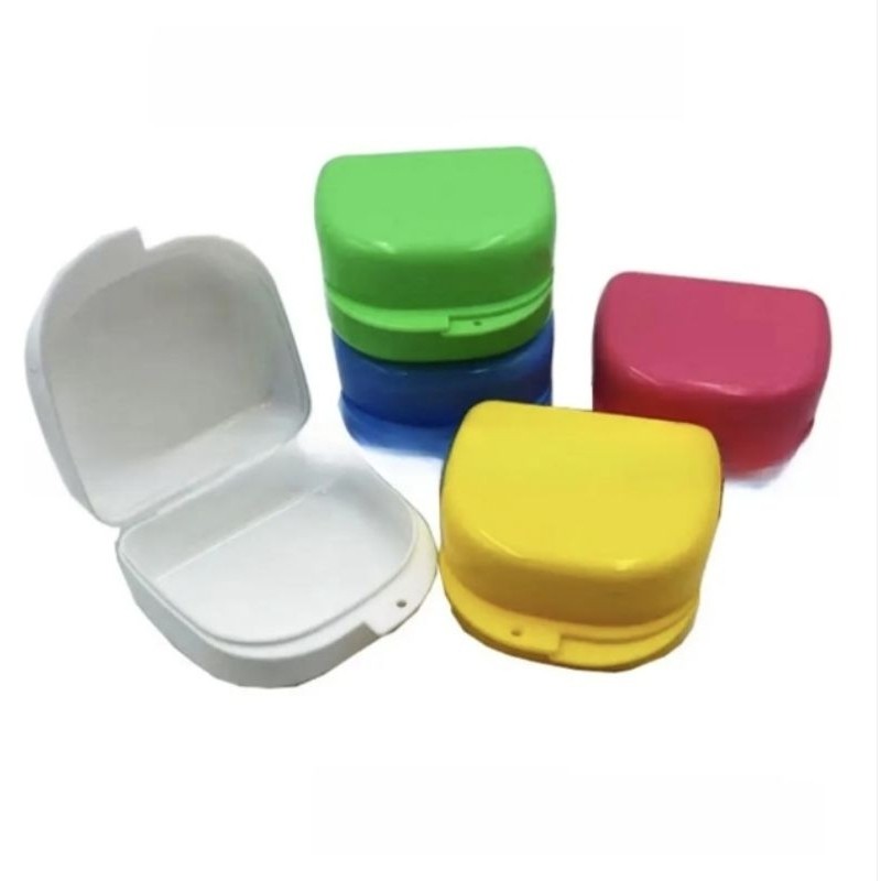 Denture Box Tempat Simpan Gigi Palsu Tiruan Tempat Simpan Retainer [ DENTURE BOX BESAR]